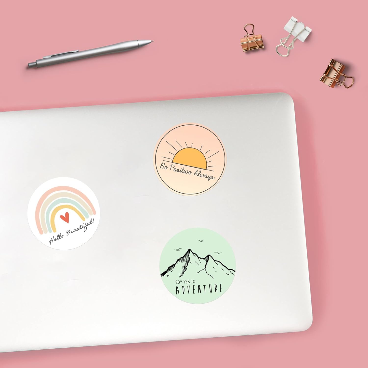 Avery Durable Removable Round Labels, Sure Feed Technology, 3" Diameter, Matte White Film