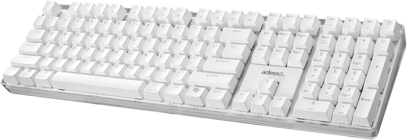 AKB-680UW Mechanical Keyboard with Copilot AI Hotkey - Brown Switch, Multi-OS Compatible | Enhanced Productivity