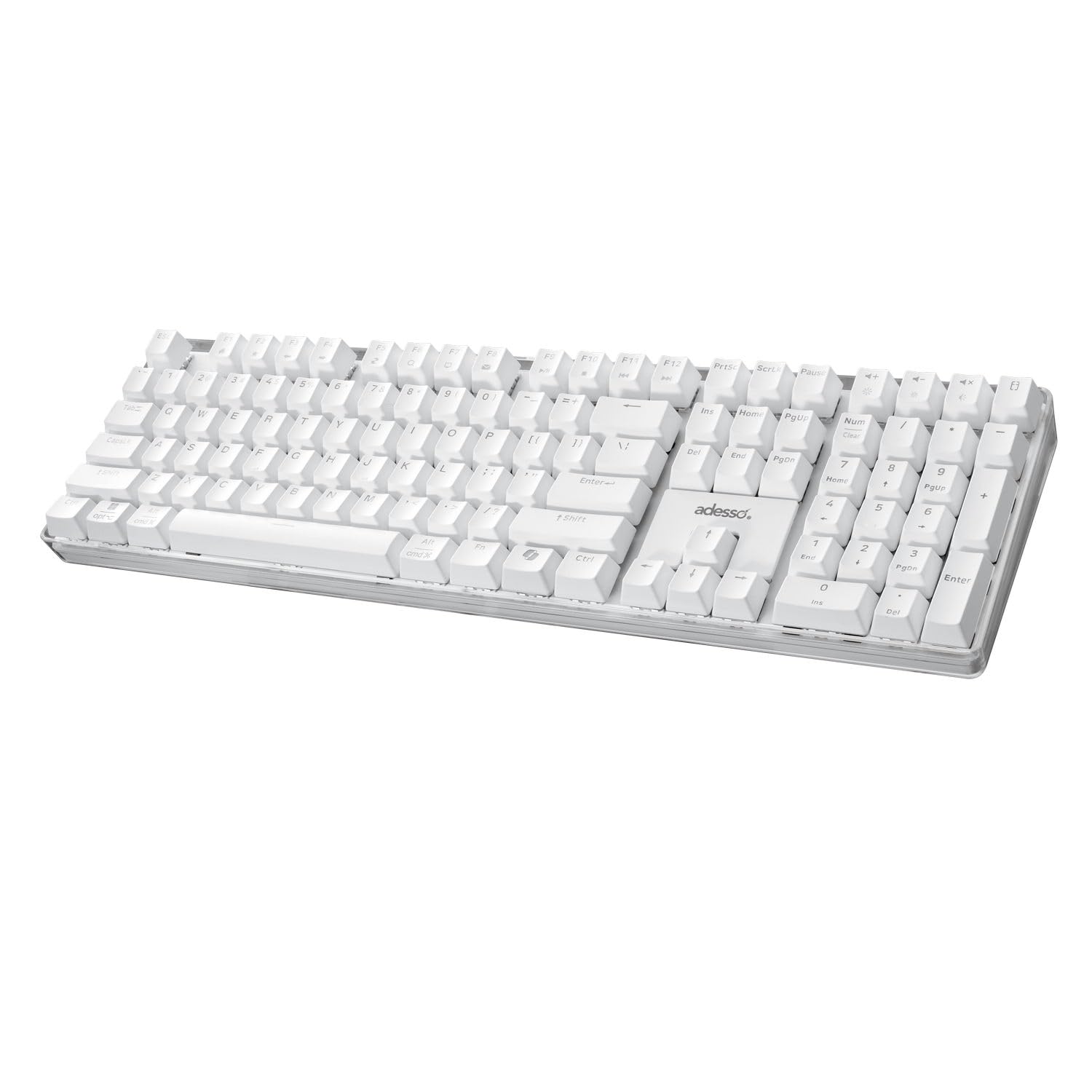 AKB-680UW Mechanical Keyboard with Copilot AI Hotkey - Brown Switch, Multi-OS Compatible | Enhanced Productivity