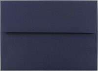 JAM PAPER Navy Blue Premium Invitation Envelopes - 25/Pack
