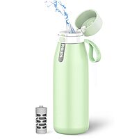 PHILIPS GoZero Everyday Insulated Stainless-Steel Water Bottle With Filter