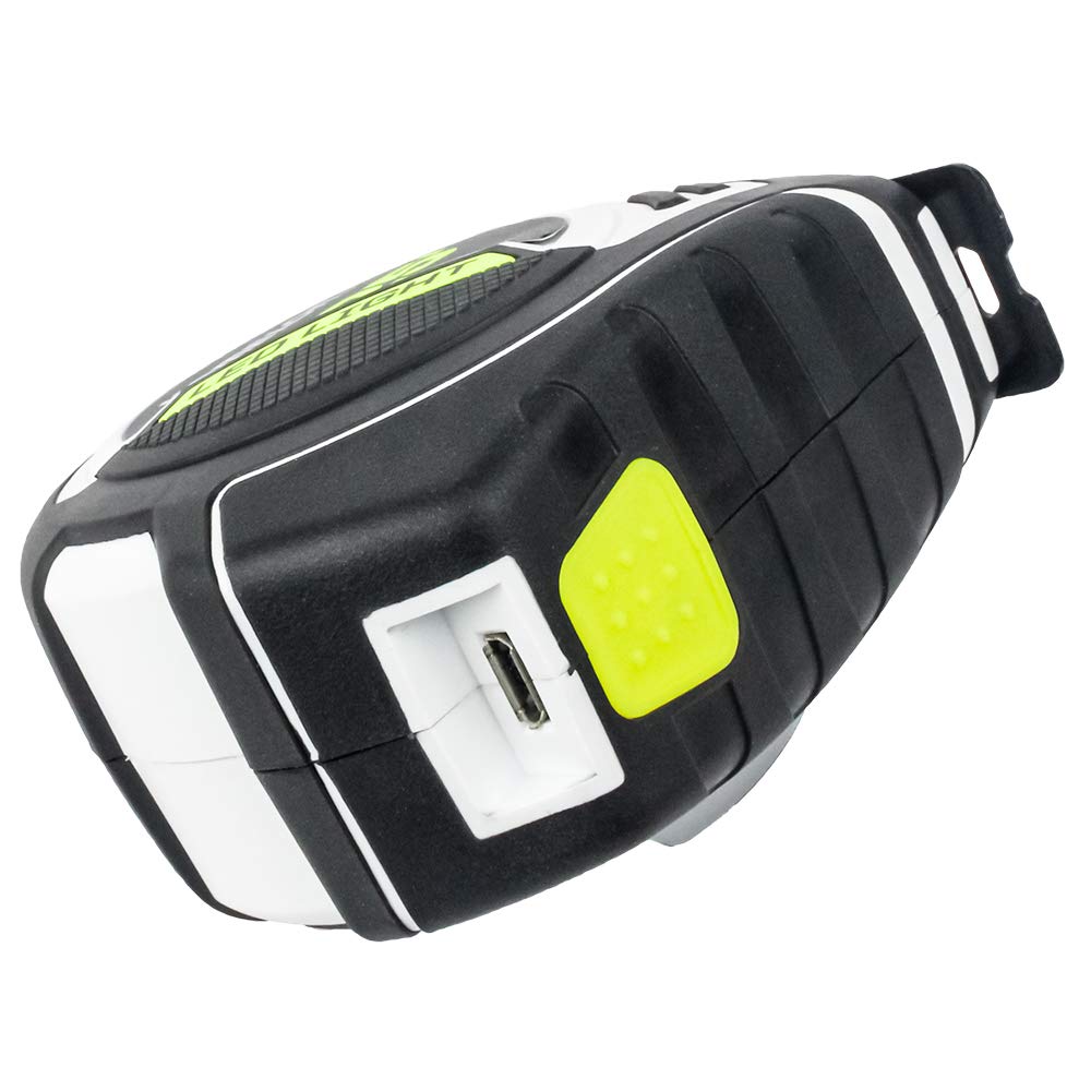 Komelon LED Light Tape Measure, White/Black - 25ft. - 25LED Standard - 25 Foot