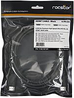 Rocstor Premium High Speed HDMI Cable with Ethernet (Y10C107-B1)