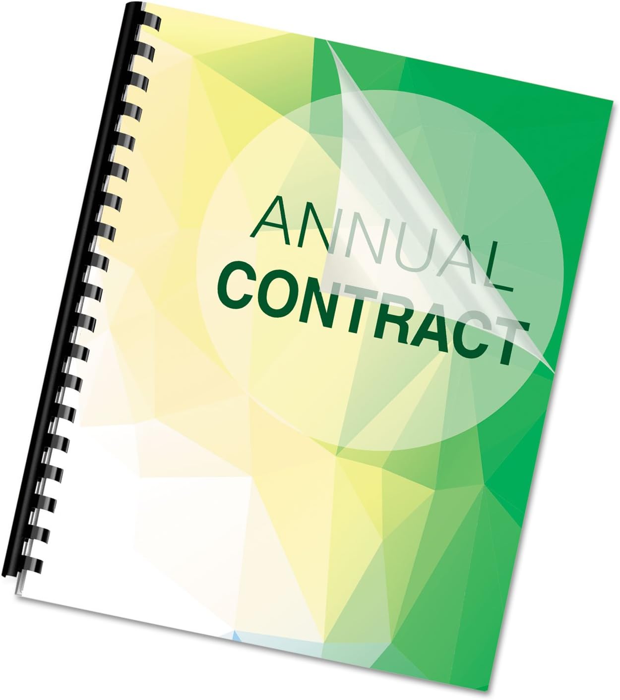 Fellowes Crystals Clear PVC Binding Covers, 8mil Letter, 200 Pack (5204303)