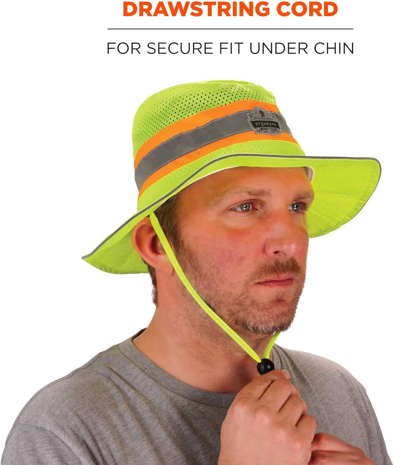 Ergodyne Chill-Its 8935CT Cooling Ranger Sun Hat Hi-Vis Reflective