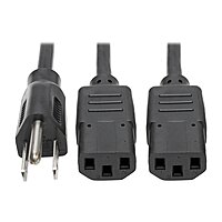 TRIPP LITE Computer Power Cord NEMA 5-15P to IEC-320-C13