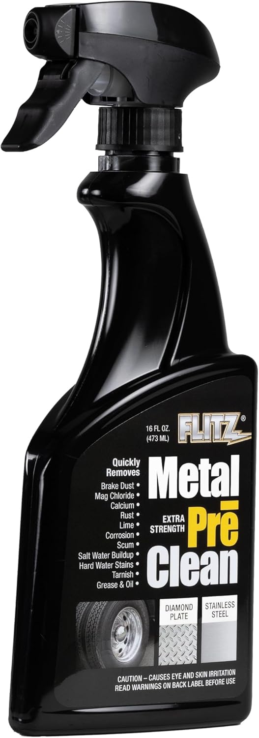 FLITZ Metal Pre-Clean - All Metals Cleaner & Rust Remover