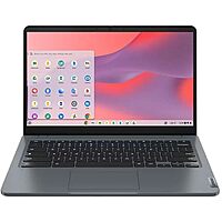 Lenovo 14e Chromebook Gen 3 82W6000AUS 14" Touchscreen Notebook - Full HD - 1920 x 1080 - Intel N100 Quad-core (4 Core) - 4 GB Total RAM - 4 GB On-Board Memory - 32 GB Flash Memory - Storm Gray