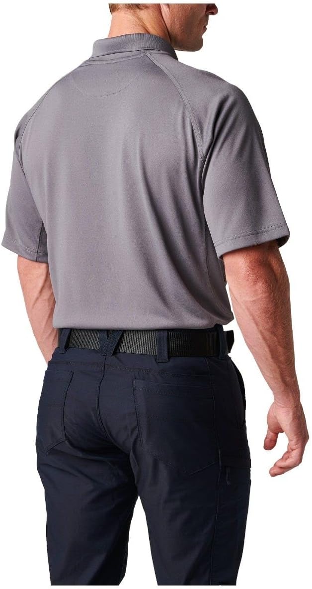 5.11 Tactical Men's Performance Short Sleeve Polo, 100% Polyester, Moisture Wicking, Style 71049