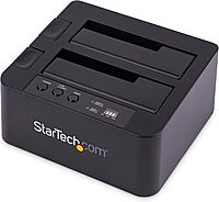 StarTech.com Standalone Dual-Bay Hard Drive Duplicator & Docking Station