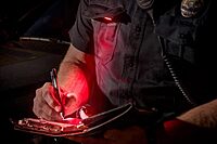 QUIQLITE QX2 Hands-Free LED Pocket Light, 20–200 Lumens, USB‑C Rechargeable, Aluminum Housing