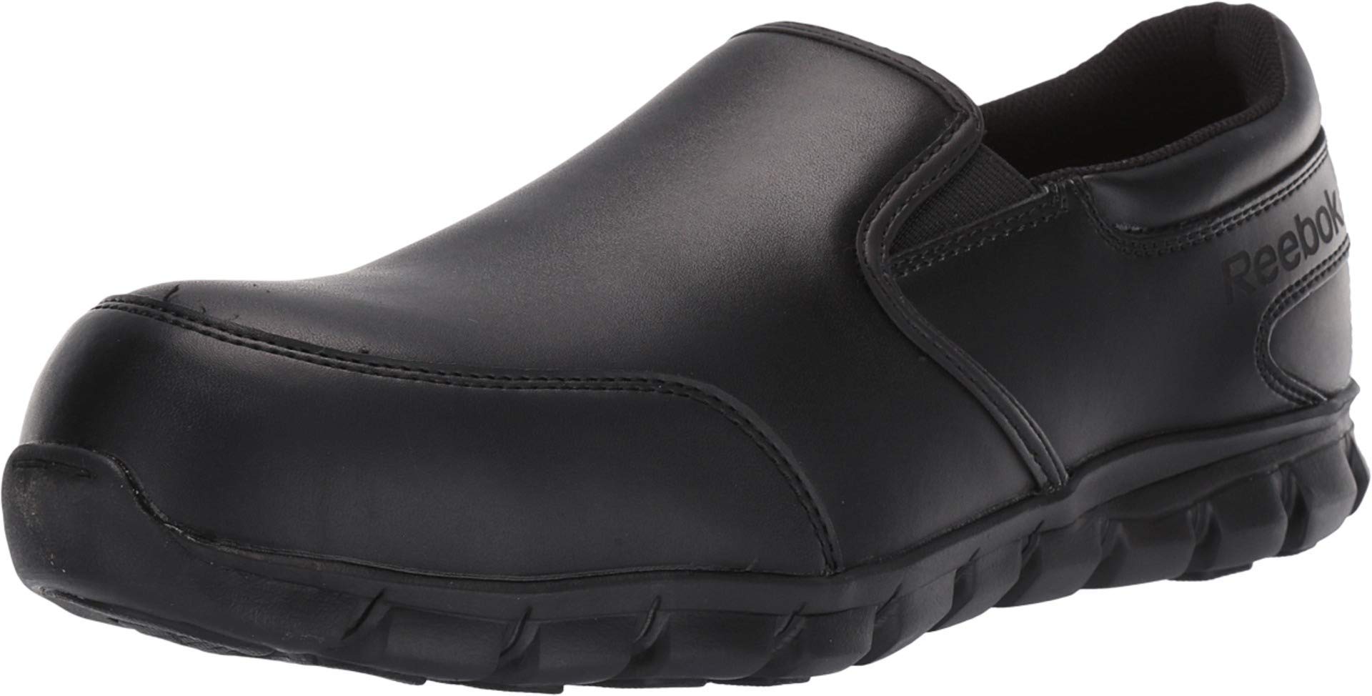 REEBOK Sublite Cushion Composite Toe ESD Slip-On Work Shoe