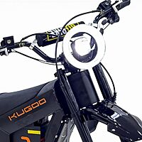 kugookirin Wish 01 SE EV Dirt Bike with Hydraulic Disc Brakes – High Safety 1500W Electric Scooter Off Road