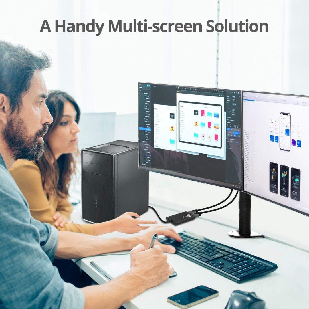 SIIG DisplayPort MST Hub Splitter (Multi-Stream Transport)