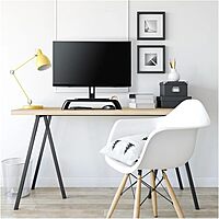 Allsop ErgoRiser Monitor Stand – Made in the USA, with US Sourced ABS Plastic