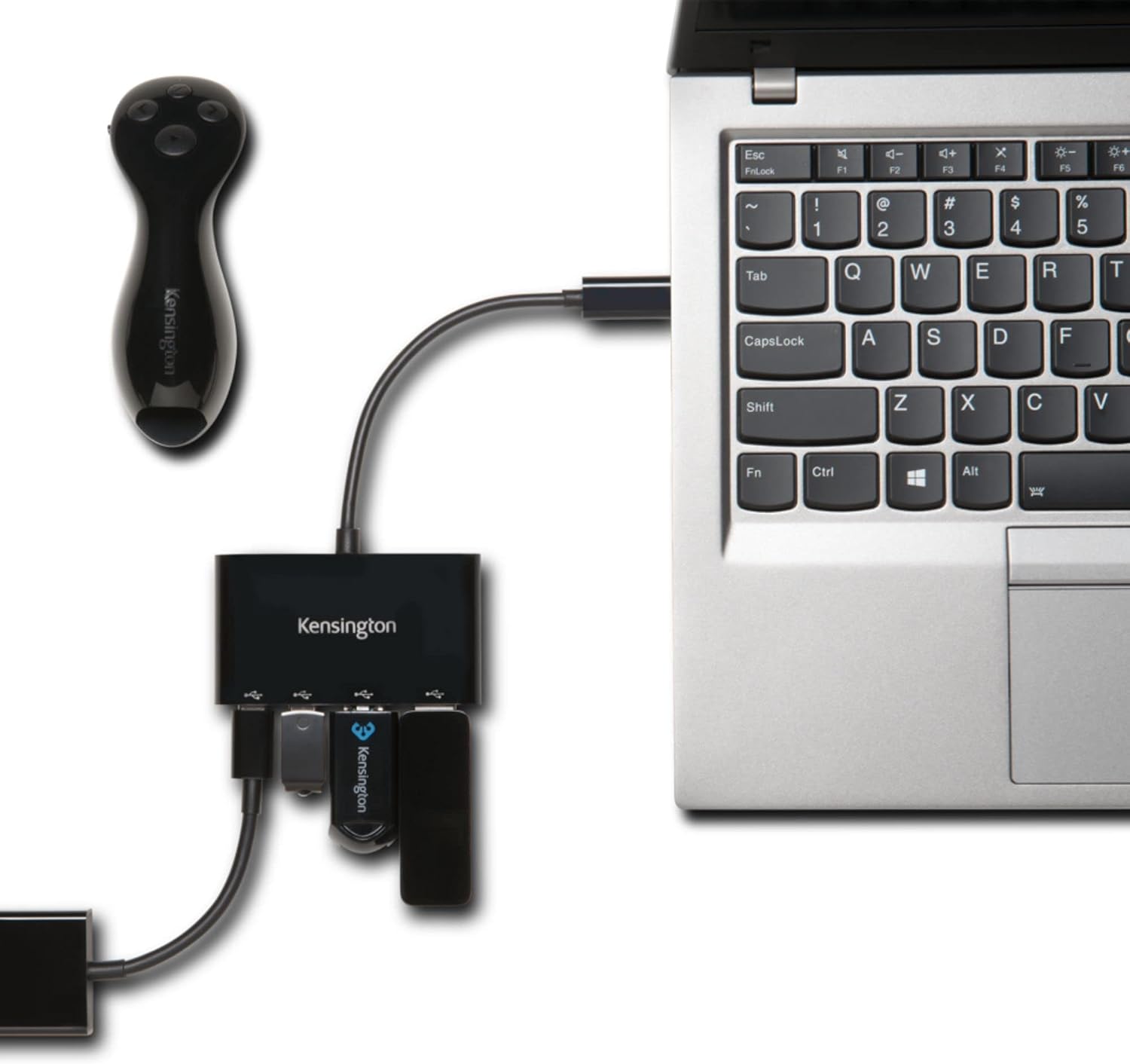 Kensington CH1000 USB-C 4-Port Hub