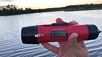 Hawkeye DepthTrax 1H Handheld Depth Finder & Temperature Reader - 300 ft