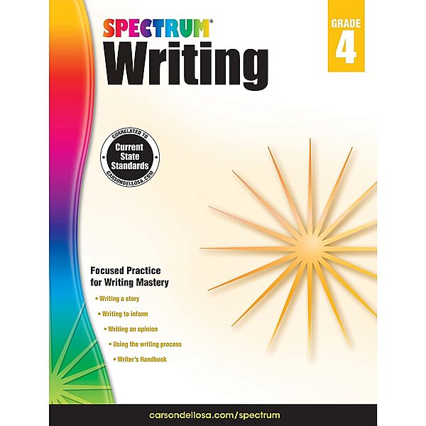 Spectrum Writing Workbook Grade 4