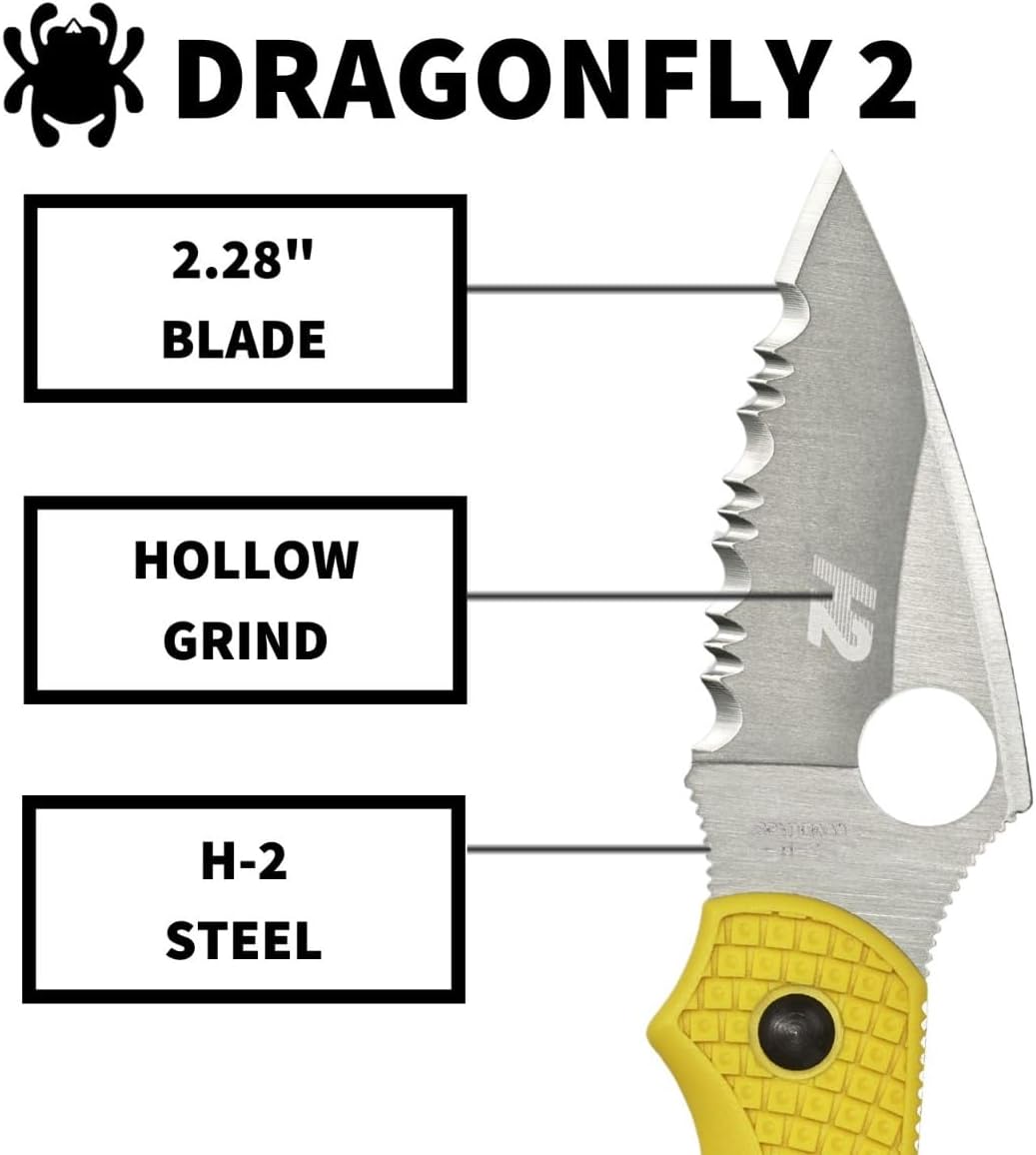 SPYDERCO Dragonfly 2 Lightweight Folding Knife