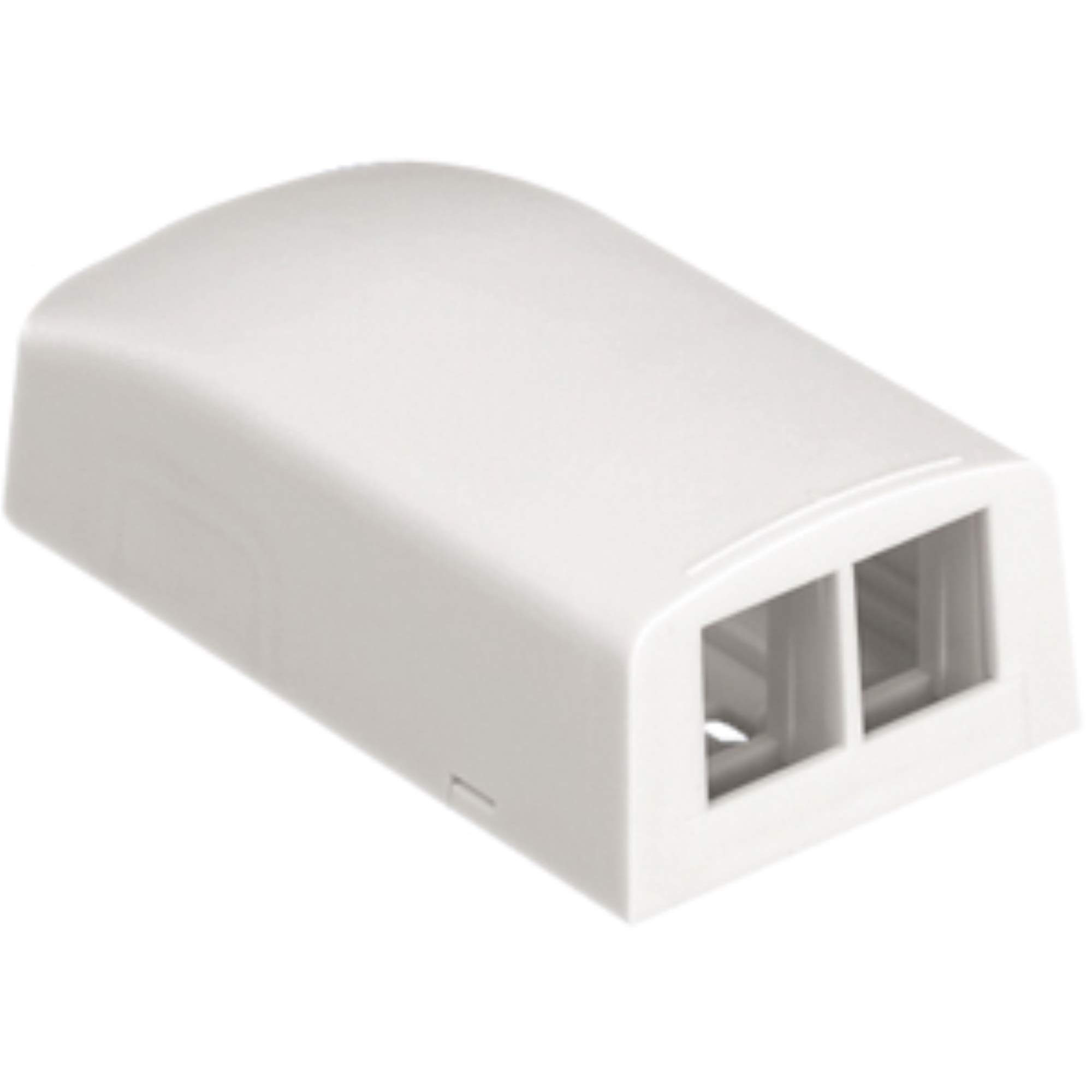 Panduit NK2BXWH-A 2-Port Surface Mounting Box for LD3/LD5 Fitting, White