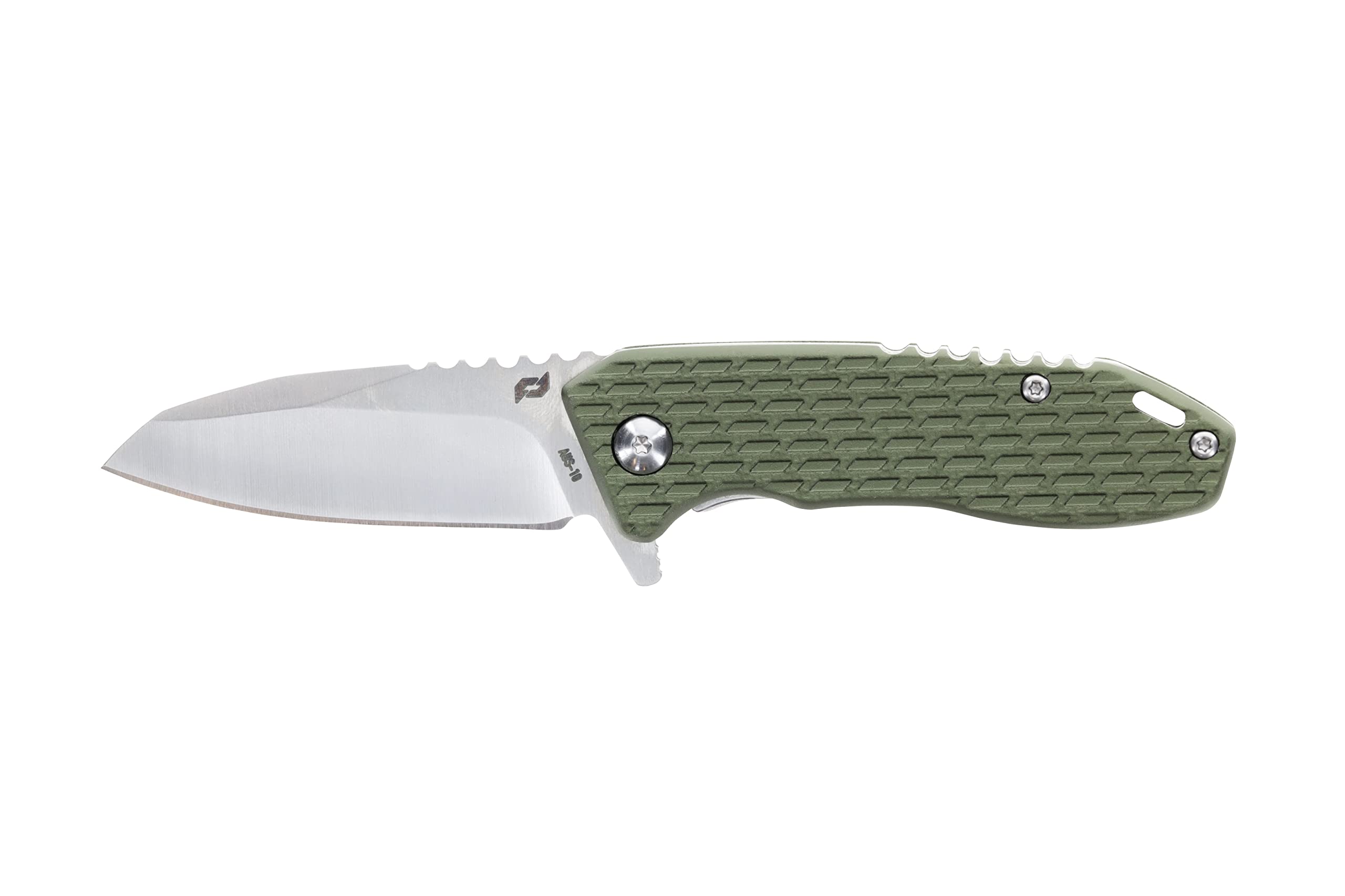 Schrade Delta Class Tenacity Folder 6in with 2.5in AUS-10 Steel Blade and Aluminum Handle for EDC