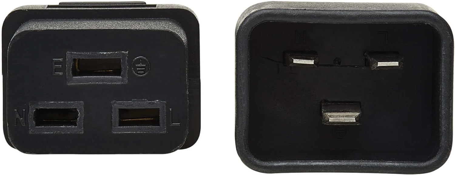 Tripp Lite C20-to-C19 Power Extension Cord, 12 AWG, 20A, 250V