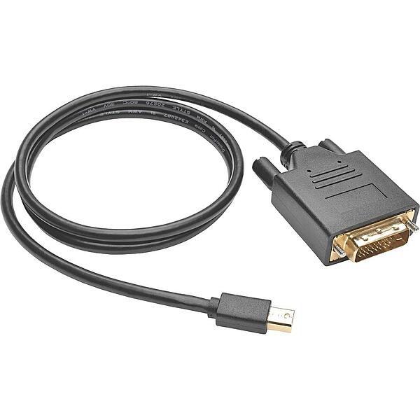Tripp Lite Mini DisplayPort to DVI Active Adapter, MDP 1.2, 3 ft. (P586-003-DVI-V2)