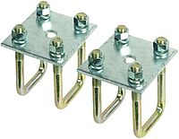 CE Smith - Axle Tie Plate Kit - 2 Tie Plates, 4 U-Bolts, 8 Nuts and Lock Washers for 1-1/2" Square Axle