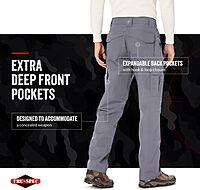 Tru-Spec 24-7 Original Tactical Pants for Men - Water-Resistant Cargo Work Pants with Concealed Carry and Knee Pad Openings
