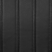 Boss Office Products Ergonomic Mid-Back Leather Chair, Black