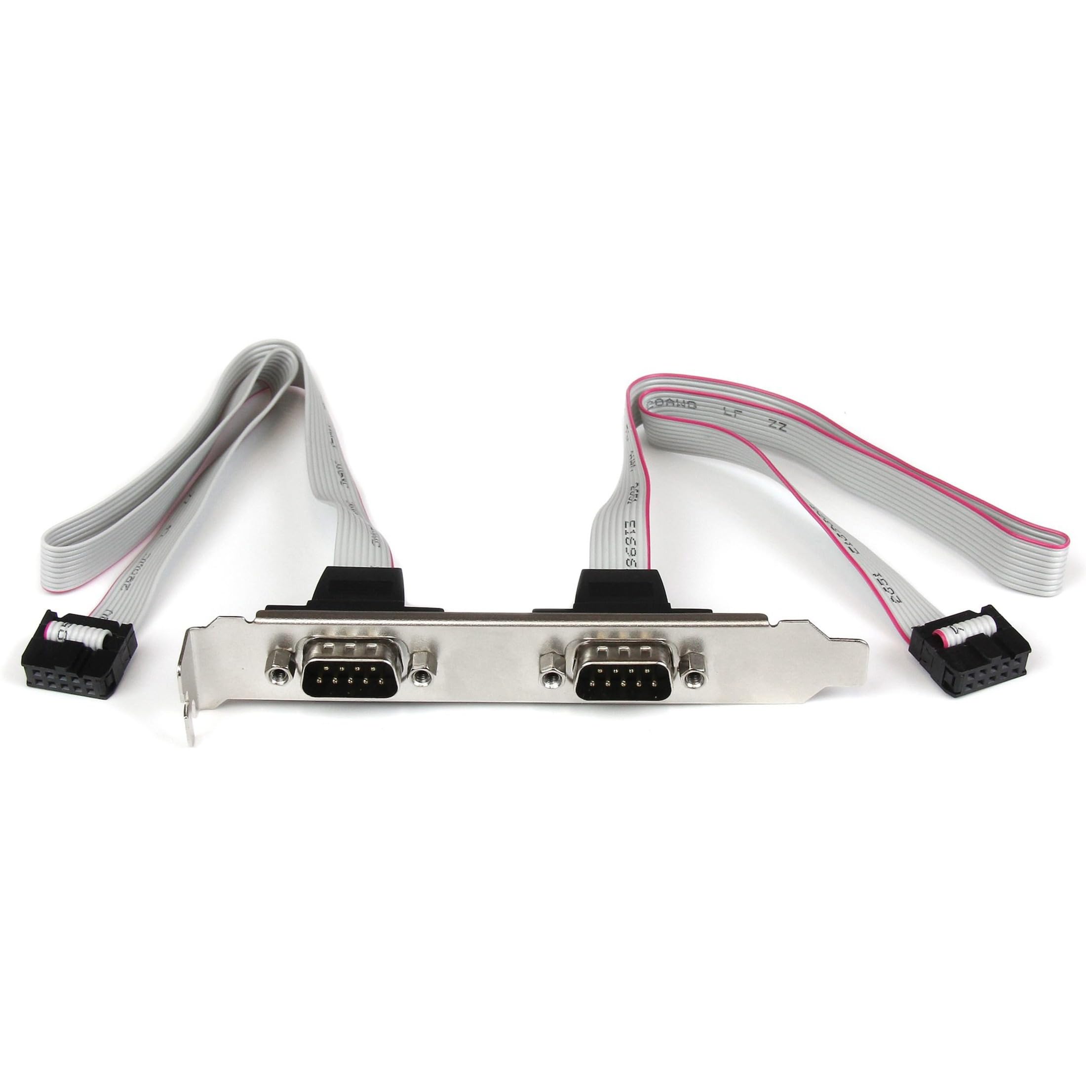StarTech.com 2 Port 16in DB9 Serial Port BRacket to 10 Pin Header - DB9 bRacket - DB9 Header