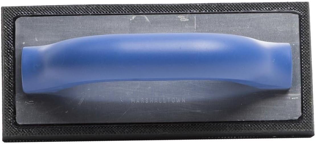 MARSHALLTOWN Molded Rubber Float, Ideal for Sand Surfacing, with Chest Support, Made in the USA, 40