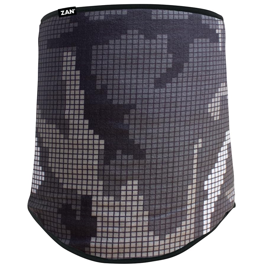 Zan® Neck Gaiter Sportflex® UPF50+ Series High Pile Fleece Digi Urban Camo