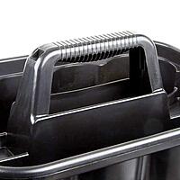 Rubbermaid Commercial Products Deluxe Carry Caddy for Take-Out Coffee/Soft Drinks Postmates/Uber Eats/Food Delivery Cleaning