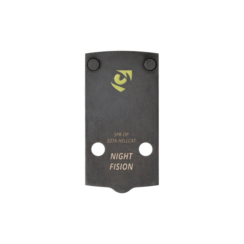 Night Fision Optic 17-4 Stainless Steel Handgun Mounting Plates for Red Dot Sights | Extra Screws - 507K/407K