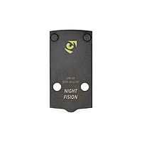 Night Fision Optic 17-4 Stainless Steel Handgun Mounting Plates for Red Dot Sights | Extra Screws and Installation Tool for Easy Setup | Compatible with 507k/407k to Springfield Hellcat