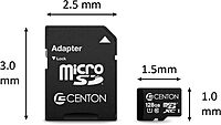 Centon Electronics Micro SD Card, Ultimate Memory Card for Phones, Tablets, Cameras, and More, 16GB