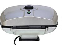 Brentwood AR-136 6 Piece Non-Stick Arepa Maker Silver, 1"