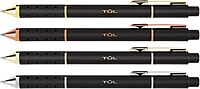 TUL BP Series Retractable Ballpoint Pens, Medium Point, 1.0 mm, Black Ink