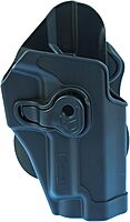 CALDWELL OWB Molded Retention Holsters with Heavy Duty Poly Construction, Adjustable Positioning and Paddle Clip