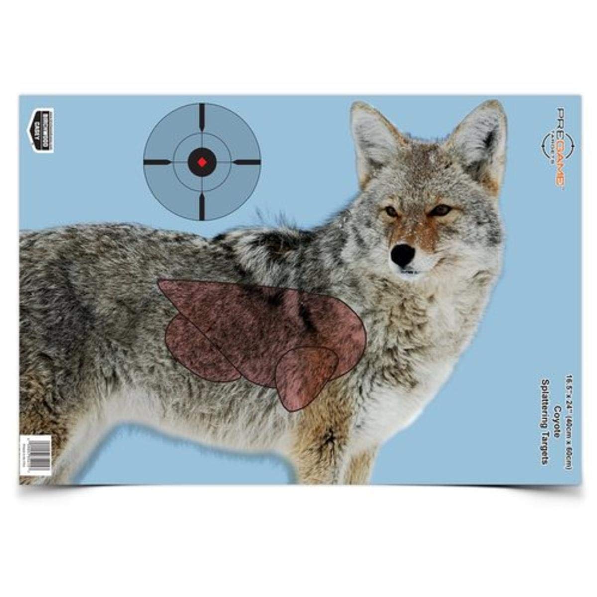 BIRCHWOOD CASEY Pregame Big Game Animal Targets - Photo-Realistic Instant Splattering