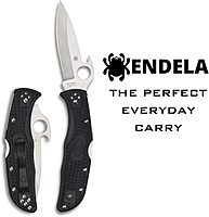 SPYDERCO Endela Lightweight Folding Knife with Emerson Opener