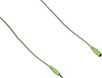 Legrand - C2G 3.5mm Male to Female Cable, Stereo Audio Extension Cable, Beige Auxiliary Port Extension Cable