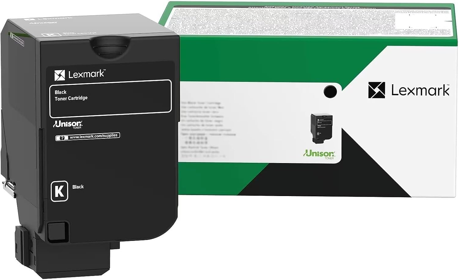 Lexmark Black High Yield Toner Cartridge - 71C1HK0 (22,000 pages)