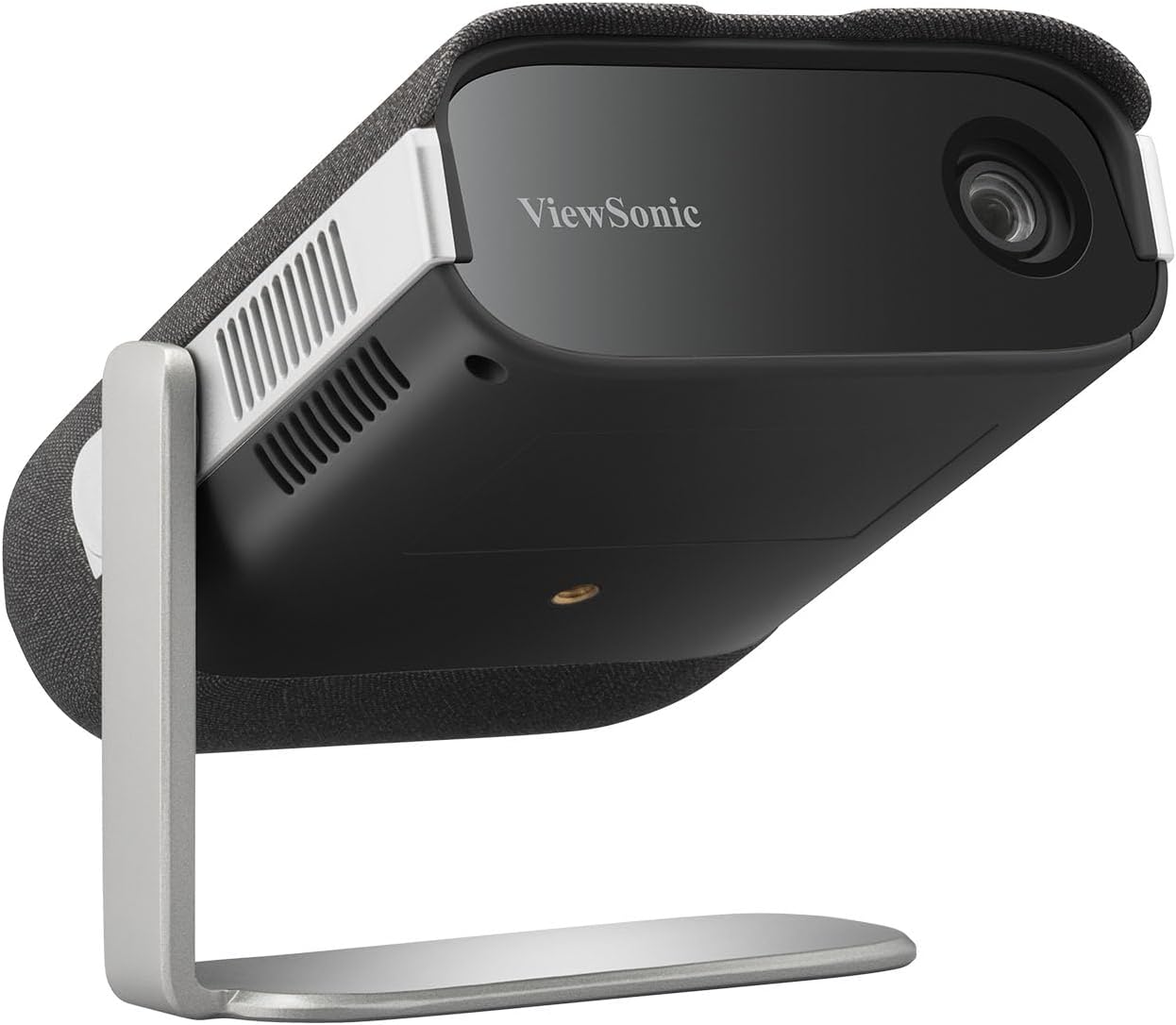ViewSonic M1X Portable LED Projector with Smart Stand, Harman Kardon Speakers, Built-In Battery, H/V Keystone