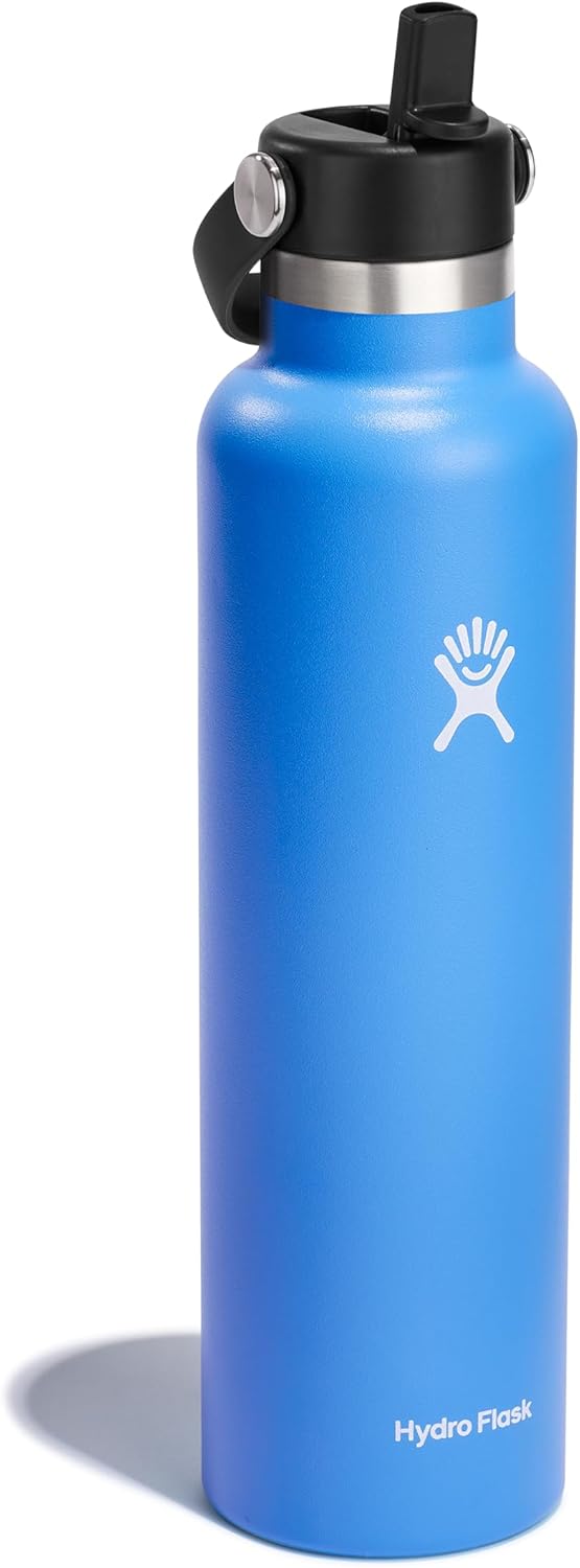 HYDRO FLASK Insulated Stainless Steel Water Bottle with Flex Straw Cap