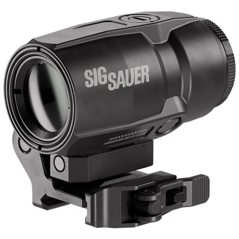 SIG SAUER JULIET3T-AMR 3x22mm Tactical Magnifier | Compact Flip-to-Side Optic with PowerCam QR Mount | AMR Compatible