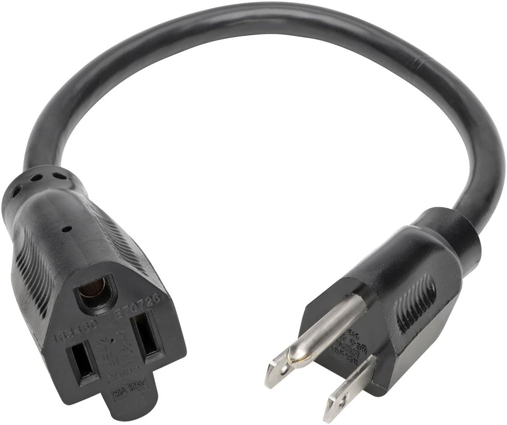TRIPP LITE Power Extension Cord, 16 AWG, NEMA 5-15P to 5-15R, 13A 120V