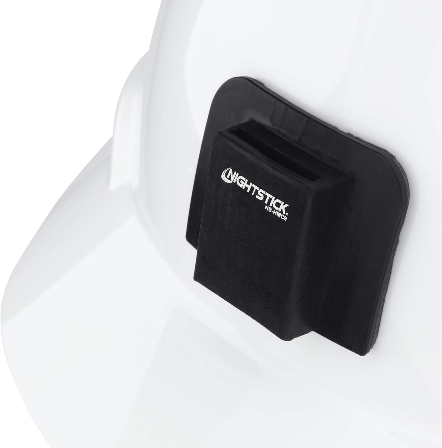 Nightstick NS-HMC9 Heavy-Duty Rubber Hard Hat Mount, One Size, Black