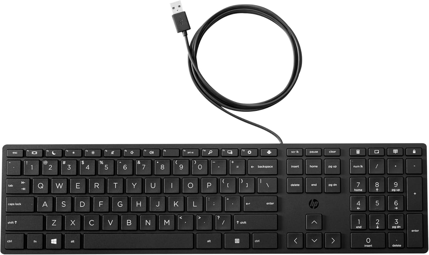 HP Desktop 320K - Keyboard - USB - US - Smart Buy - for HP 34; Elite Mobile Thin Client mt645 G7